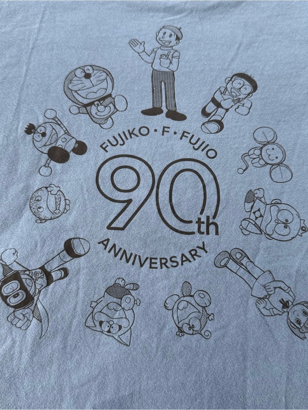 UNIQLO x Fujiko F Fujio Doraemon 90th Anniversary UT Blue T-Shirt Boys M 140